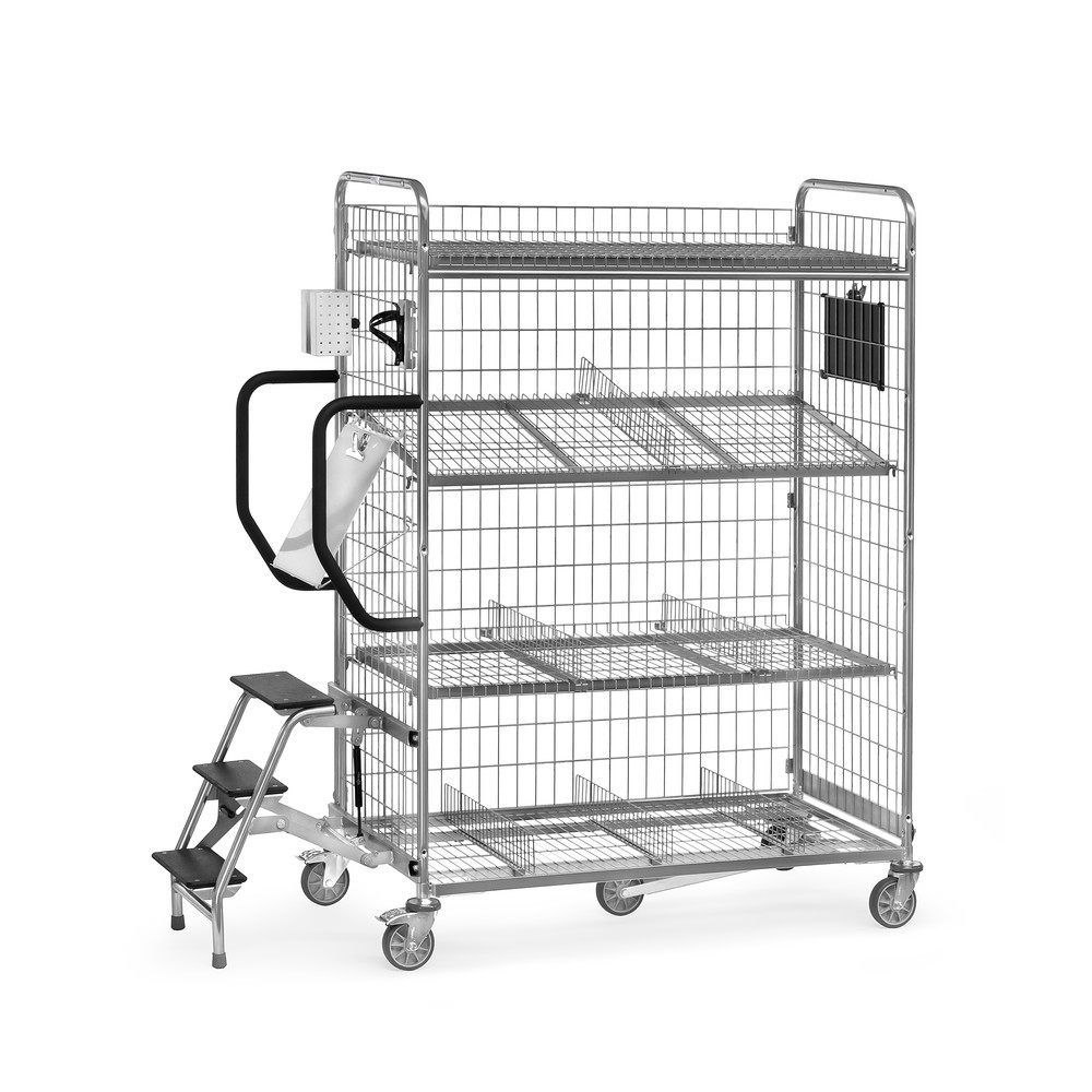 Komissionierwagen mit Zubehör